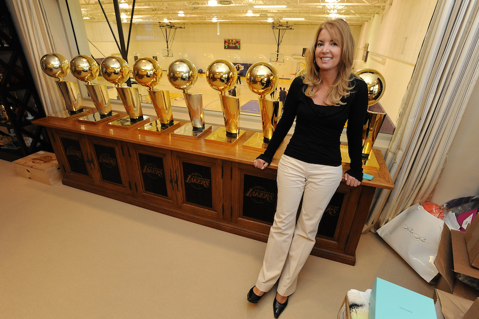 lakers trophy room