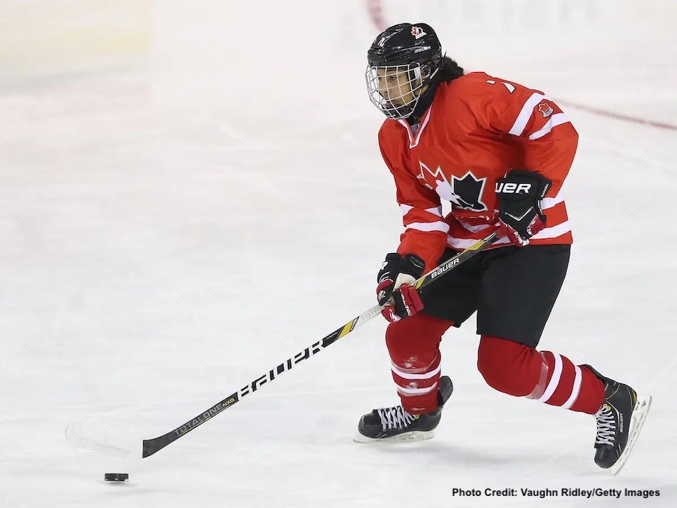Professional hockey player Saroya Tinker has never been afraid to stand up for what is right. She sits down with us and talks about the NWHL, her love of hockey and helping young women find their voice.